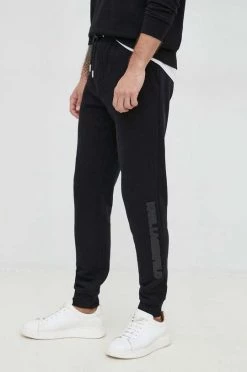 Ανδρικά Παντελόνια φόρμας Παντελόνι φόρμας Karl Lagerfeld μαύρο