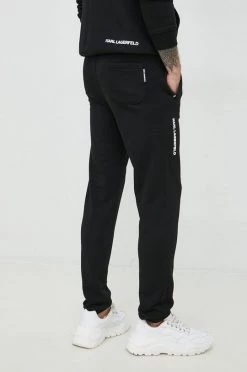 Ανδρικά Παντελόνια φόρμας Παντελόνι φόρμας Karl Lagerfeld μαύρο -Karl Lagerfeld Εκπτώσεις unnamed file 771