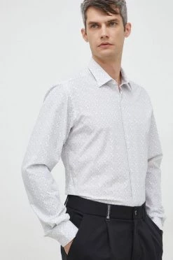 Ανδρικά Πουκάμισα Βαμβακερό πουκάμισο Karl Lagerfeld χρώμα: άσπρο, 9 Ανδρικά Πουκάμισα Βαμβακερό πουκάμισο Karl Lagerfeld χρώμα: άσπρο, -Karl Lagerfeld Εκπτώσεις unnamed file 776