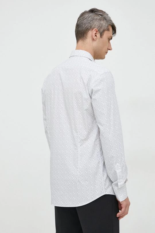 Ανδρικά Πουκάμισα Βαμβακερό πουκάμισο Karl Lagerfeld χρώμα: άσπρο, 6 Ανδρικά Πουκάμισα Βαμβακερό πουκάμισο Karl Lagerfeld χρώμα: άσπρο, - Image 4