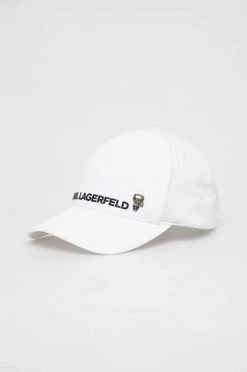 Ανδρικά Jockey Σκούφος με γείσο Karl Lagerfeld άσπρο
