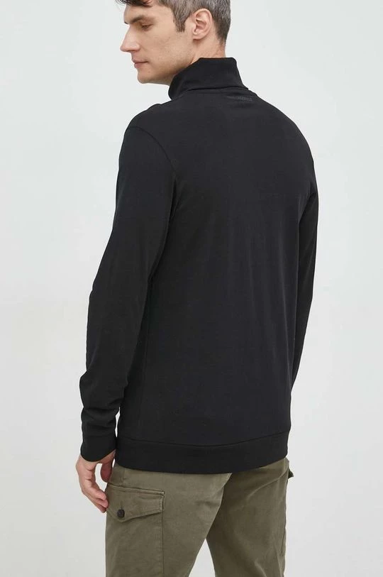 Ανδρικά Μακρυμάνικα Βαμβακερή μπλούζα με μακριά μανίκια Karl Lagerfeld μαύρο 5 Ανδρικά Μακρυμάνικα Βαμβακερή μπλούζα με μακριά μανίκια Karl Lagerfeld μαύρο - Image 3