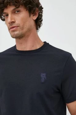 Ανδρικά Μπλουζάκια Μπλουζάκι Karl Lagerfeld ναυτικό μπλε -Karl Lagerfeld Εκπτώσεις unnamed file 822