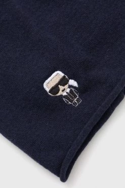 Ανδρικά Σκουφιά Μάλλινο σκουφί Karl Lagerfeld ναυτικό μπλε, -Karl Lagerfeld Εκπτώσεις unnamed file 846