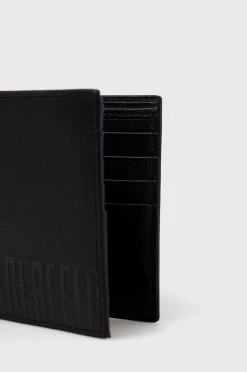 Ανδρικά Πορτοφόλια Δερμάτινο πορτοφόλι Karl Lagerfeld χρώμα: μαύρο -Karl Lagerfeld Εκπτώσεις unnamed file 851