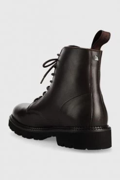 Ανδρικά Μπότες και Αρβύλες Δερμάτινα Workers Karl Lagerfeld Mens , χρώμα: καφέ -Karl Lagerfeld Εκπτώσεις unnamed file 854