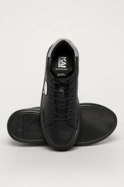 Ανδρικά Sneakers Karl Lagerfeld - Δερμάτινα παπούτσια μαύρο -Karl Lagerfeld Εκπτώσεις unnamed file 86