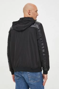 Ανδρικά Κοντά μπουφάν Μπουφάν Karl Lagerfeld μαύρο, -Karl Lagerfeld Εκπτώσεις unnamed file 869