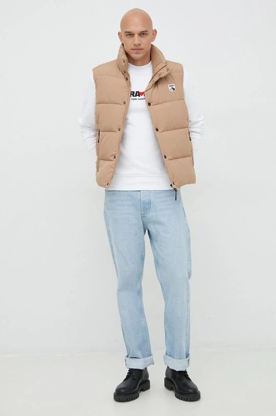 Χωρίς φερμουάρ Μπλούζα Karl Lagerfeld Lagerfeld X Cara Delevingne , χρώμα: άσπρο 4 Χωρίς φερμουάρ Μπλούζα Karl Lagerfeld Lagerfeld X Cara Delevingne , χρώμα: άσπρο - Image 2