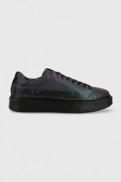 Ανδρικά Sneakers Δερμάτινα αθλητικά παπούτσια Karl Lagerfeld Maxi Kup Δερμάτινα αθλητικά παπούτσια Karl Lagerfeld Maxi Kup πολύχρωμο