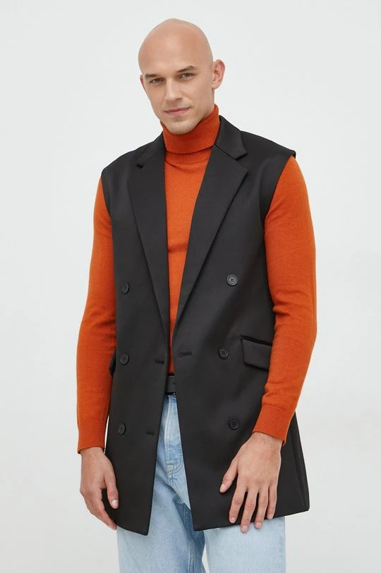 Γιλέκα Αμάνικο μπουφάν Karl Lagerfeld Karl Lagerfeld X Cara Delevingne μαύρο 3 Γιλέκα Αμάνικο μπουφάν Karl Lagerfeld Karl Lagerfeld X Cara Delevingne μαύρο