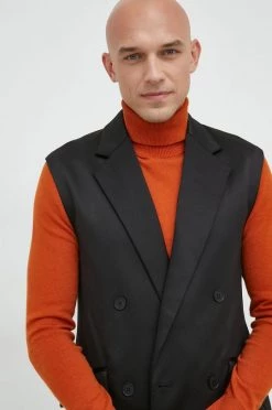 Γιλέκα Αμάνικο μπουφάν Karl Lagerfeld Karl Lagerfeld X Cara Delevingne μαύρο 11 Γιλέκα Αμάνικο μπουφάν Karl Lagerfeld Karl Lagerfeld X Cara Delevingne μαύρο -Karl Lagerfeld Εκπτώσεις unnamed file 891