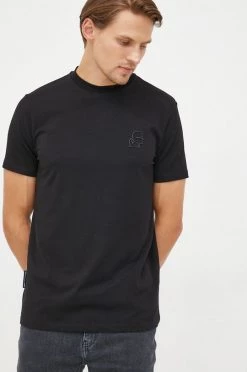 Ανδρικά Μπλουζάκια Μπλουζάκι Karl Lagerfeld μαύρο