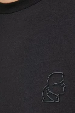 Ανδρικά Μπλουζάκια Μπλουζάκι Karl Lagerfeld μαύρο -Karl Lagerfeld Εκπτώσεις unnamed file 919