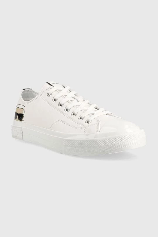 Ανδρικά Χαμηλά Δερμάτινα ελαφριά παπούτσια Karl Lagerfeld Kampus Iii άσπρο 4 Ανδρικά Χαμηλά Δερμάτινα ελαφριά παπούτσια Karl Lagerfeld Kampus Iii άσπρο - Image 2