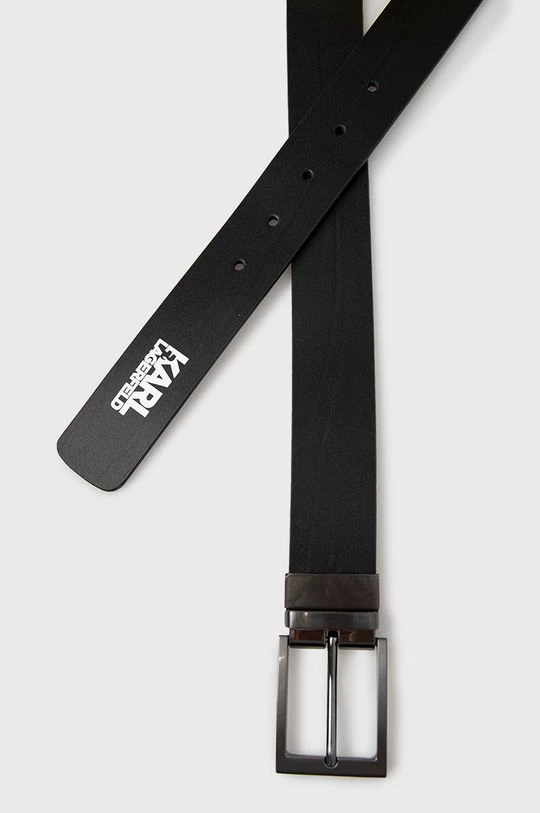 Ανδρικά Ζώνες Αναστρέψιμη δερμάτινη ζώνη Karl Lagerfeld μαύρο 4 Ανδρικά Ζώνες Αναστρέψιμη δερμάτινη ζώνη Karl Lagerfeld μαύρο - Image 2